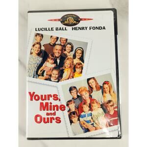 Movie Yours, Mine And Ours DVD New Sealed Lucille Ball Henry Fonda 1968 USA